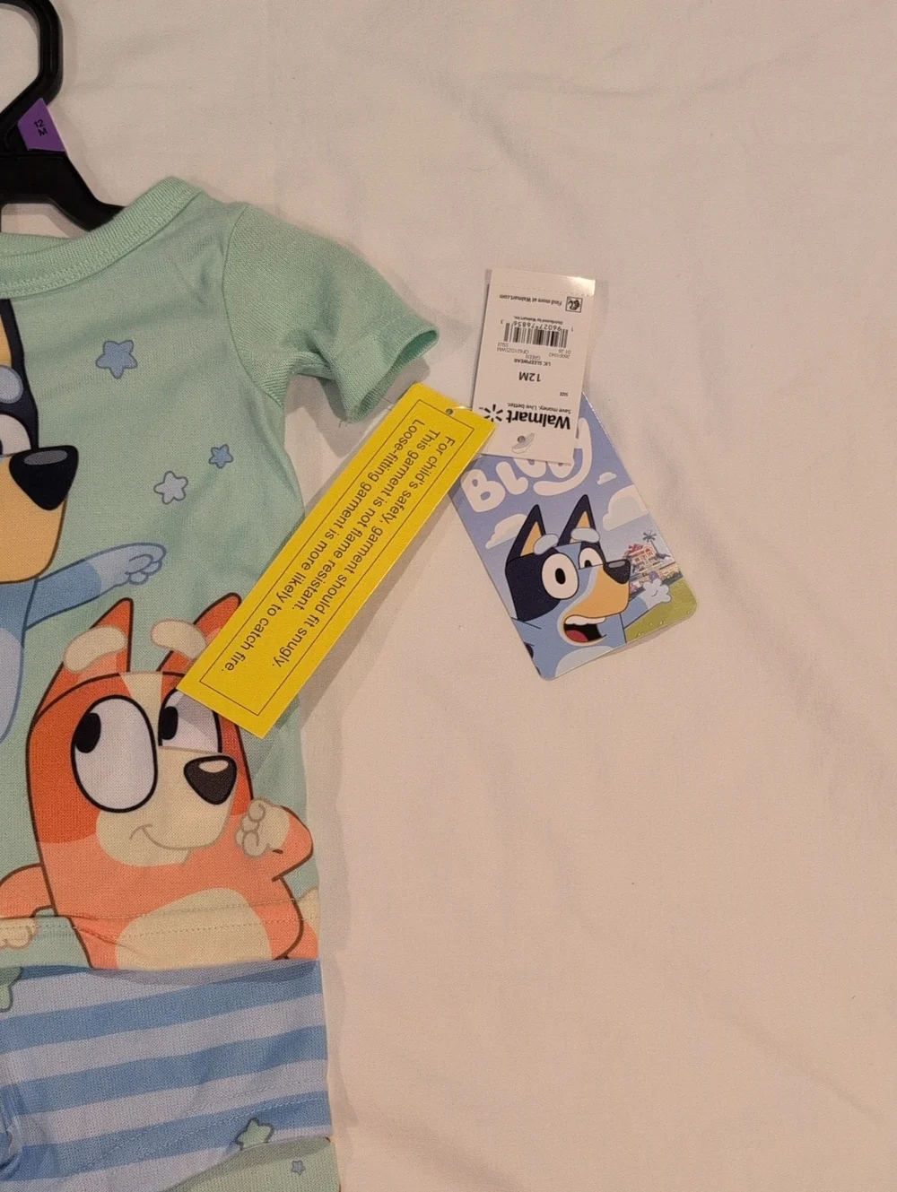3 Pc PJ Set Bluey NWT Size 12 months